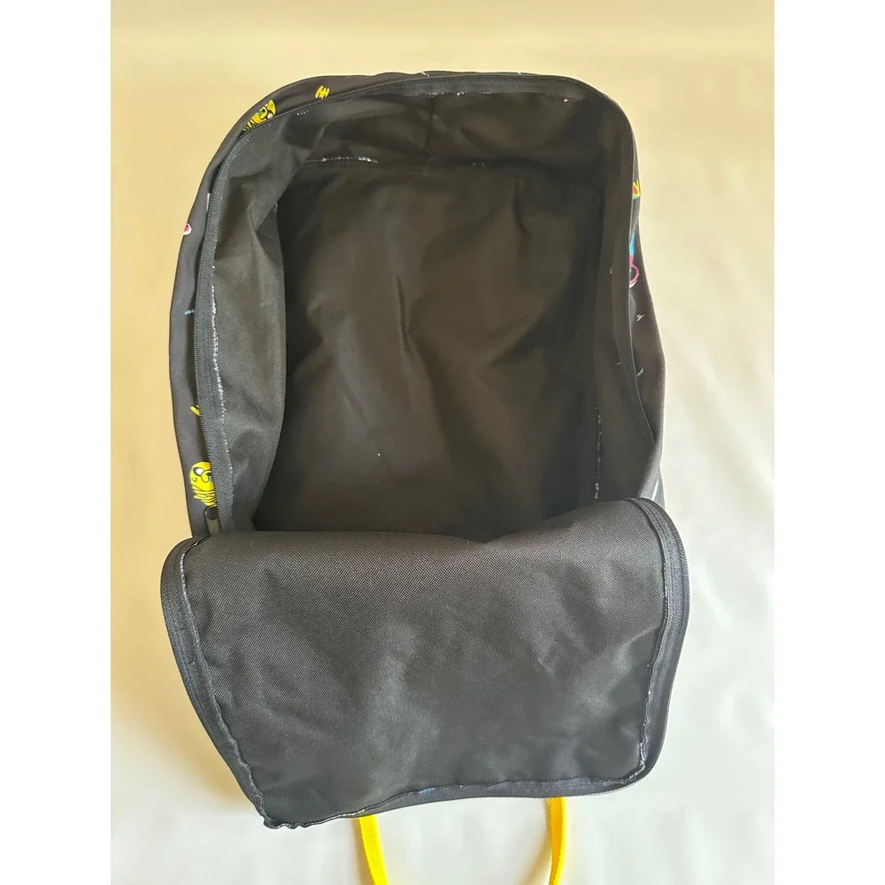 Cartoon Network Powerpuff Girls Backpack Black Yellow Patterned Kids School Bag - Picture 8 of 12